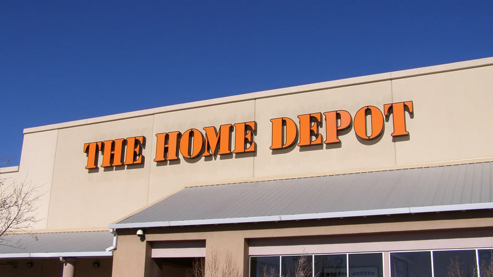 The Home Depot store exterior with orange signage, illustrating home depot affiliate marketing